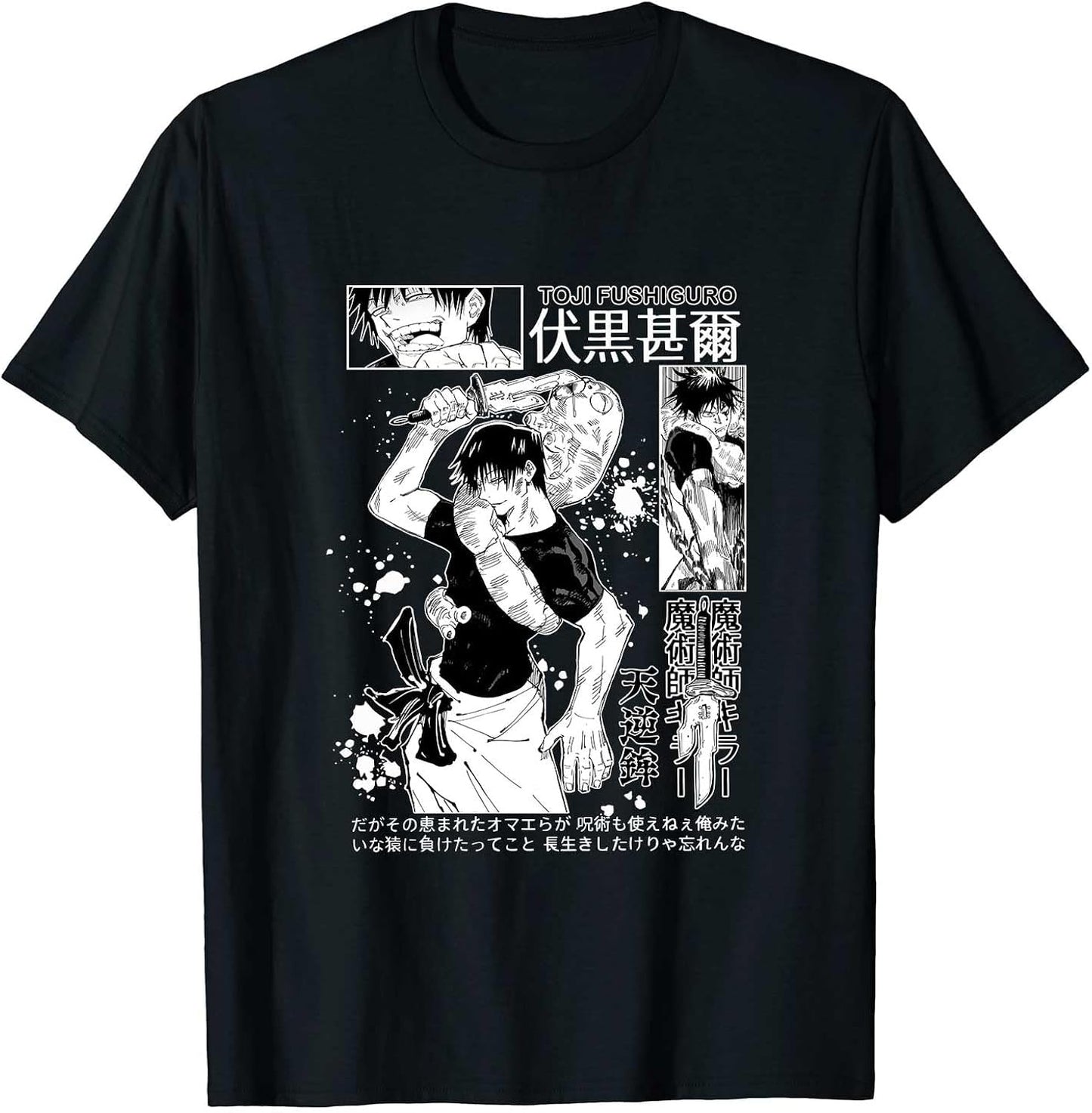 Anime Unisex T-Shirts Men Women Cotton Tees Top