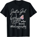 Girl Who Loves Photography Shirts