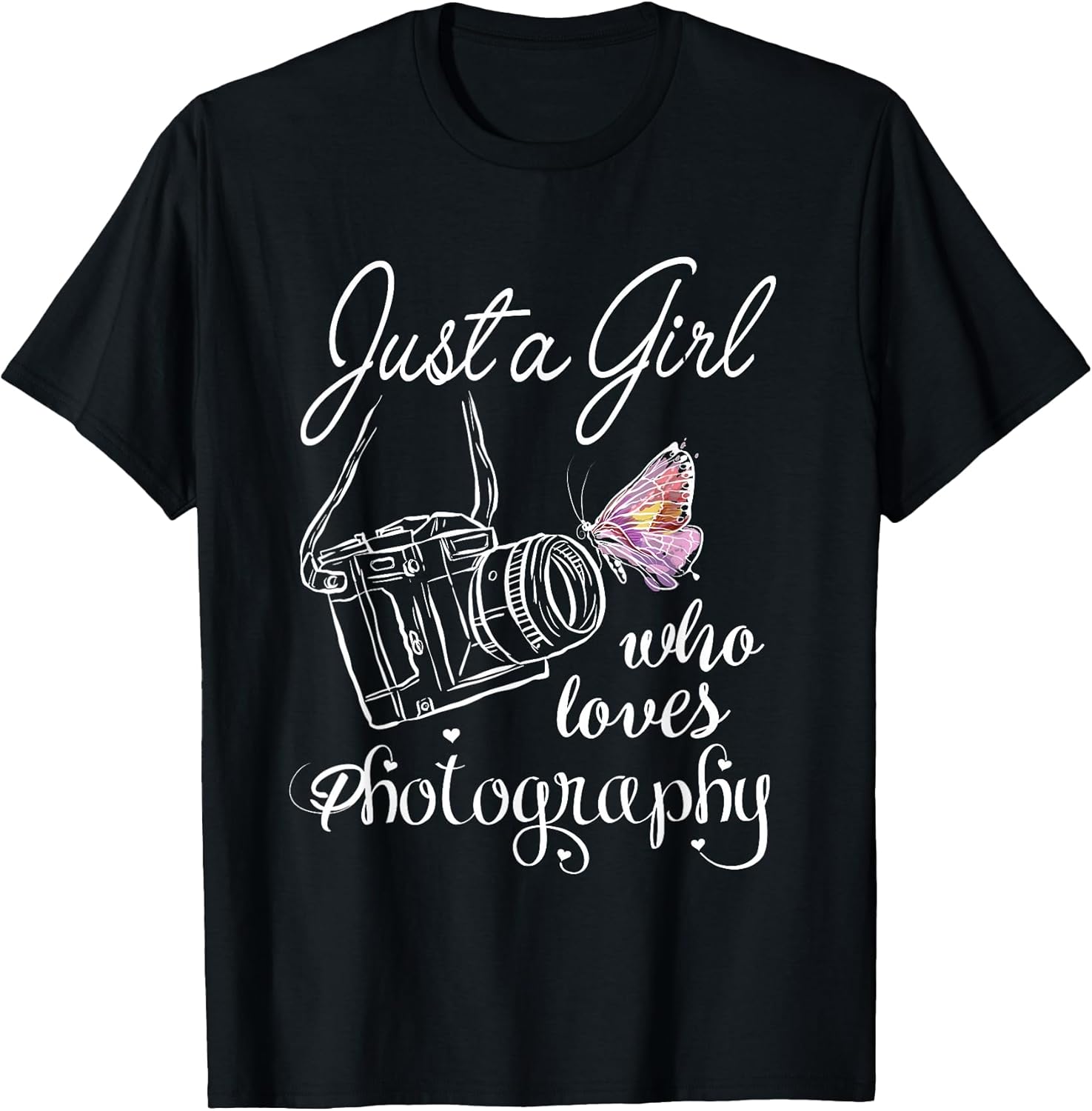 Girl Who Loves Photography Shirts