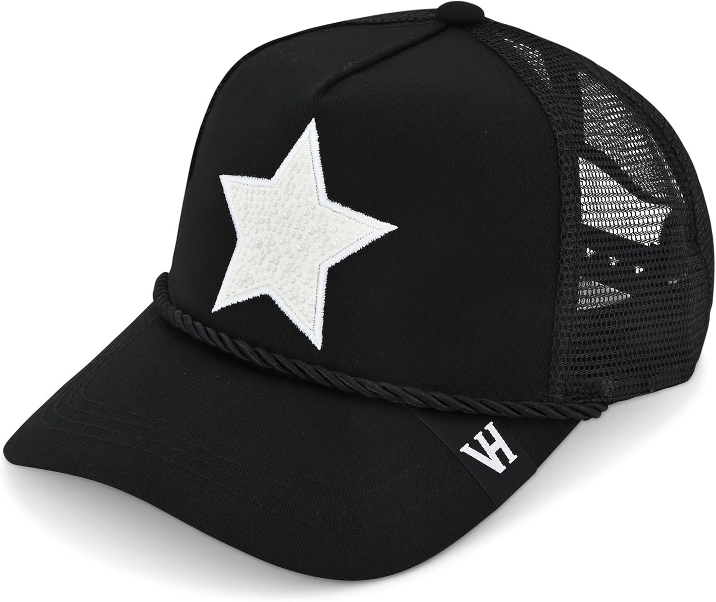 Trucker Hats Women | Mesh Adjustable Snapback Hat | Men & Women Cute Trendy Fashion Baseball Cap