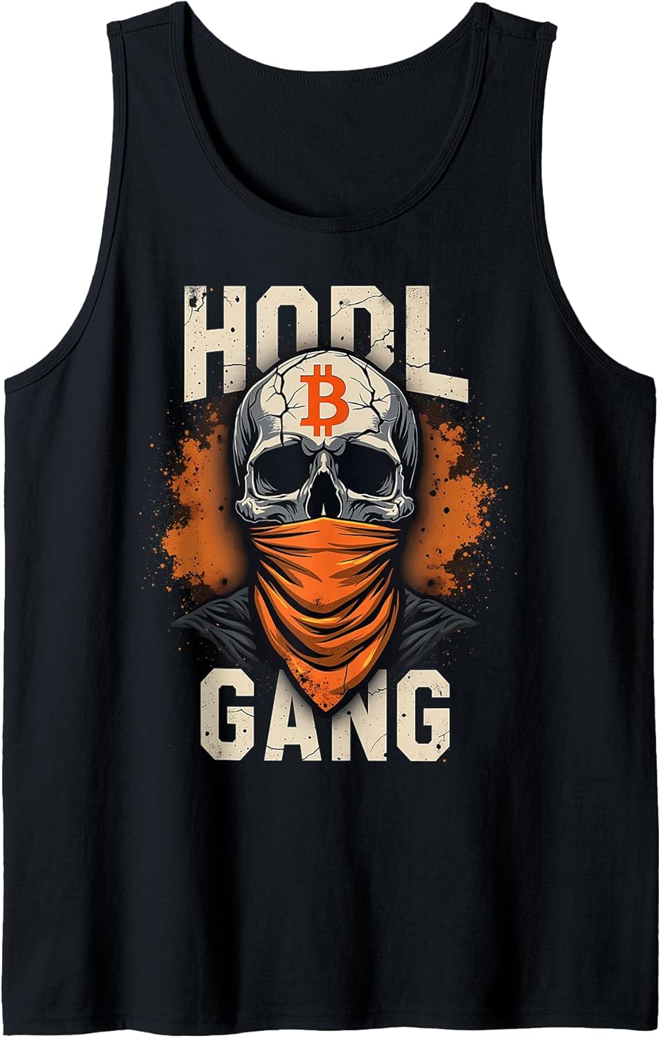 Bitcoin Skull HODL Apparel Co