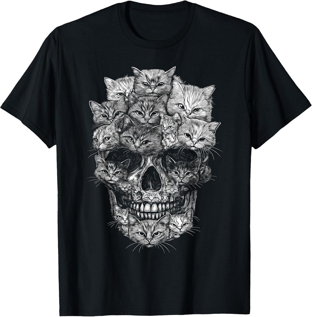 Cat Skull Shirts