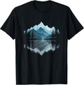 Mountain Landscape Reflection Forest Trees