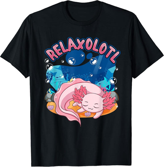 Kawaii Funny Japanese Anime Teens Animal Merch Tee