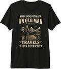 Funny Travel Grandpa Vintage Adventure Traveler
