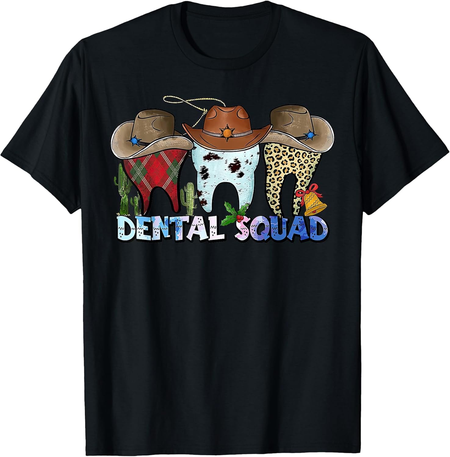 Cowboy Tooth Dental Squad Dental Hygienist Dentist
