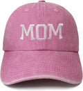 MOM Hat for Women Vintage Embroidered Dad Hats Birthday for Mom Baseball Cap