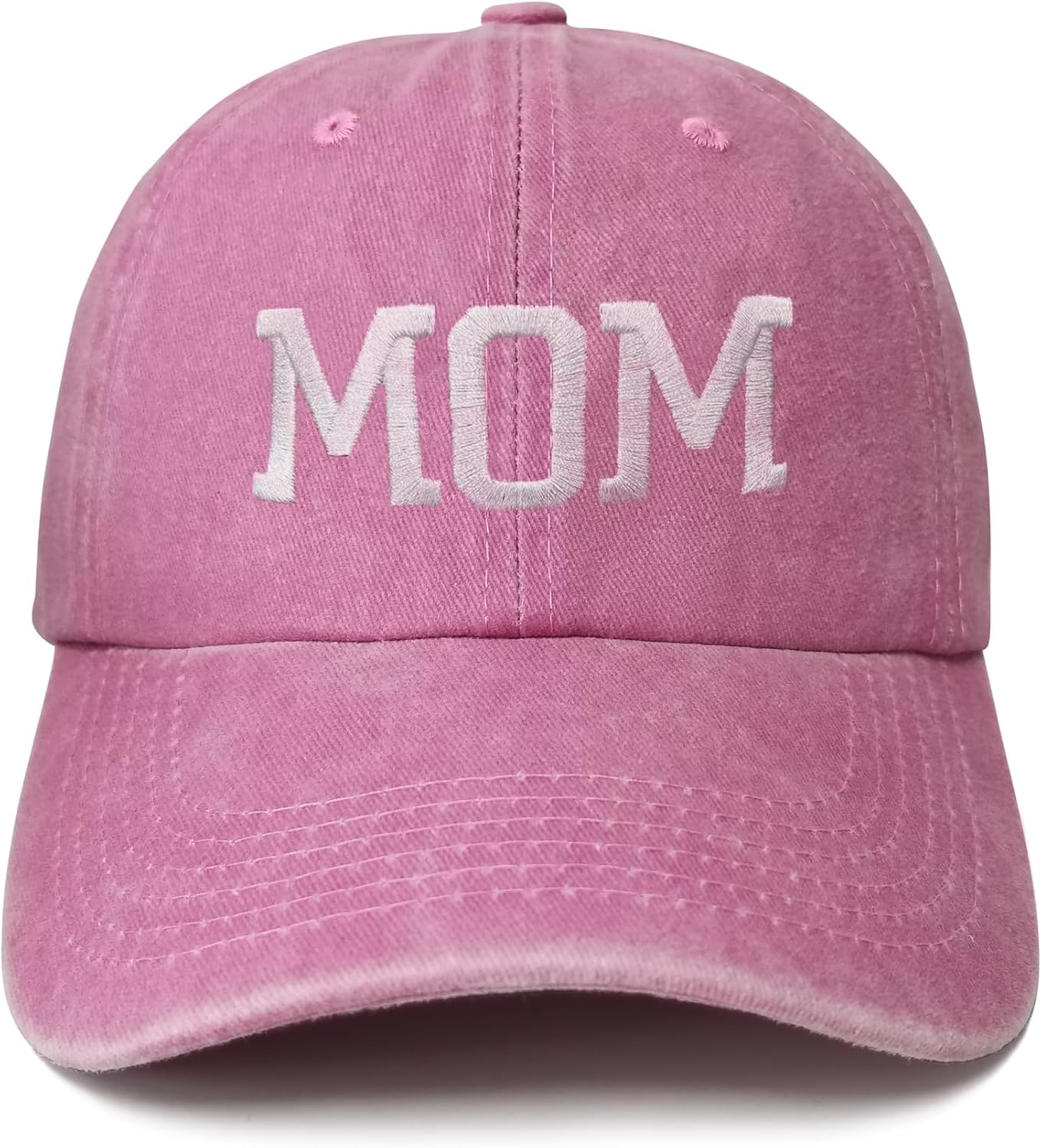 MOM Hat for Women Vintage Embroidered Dad Hats Birthday for Mom Baseball Cap