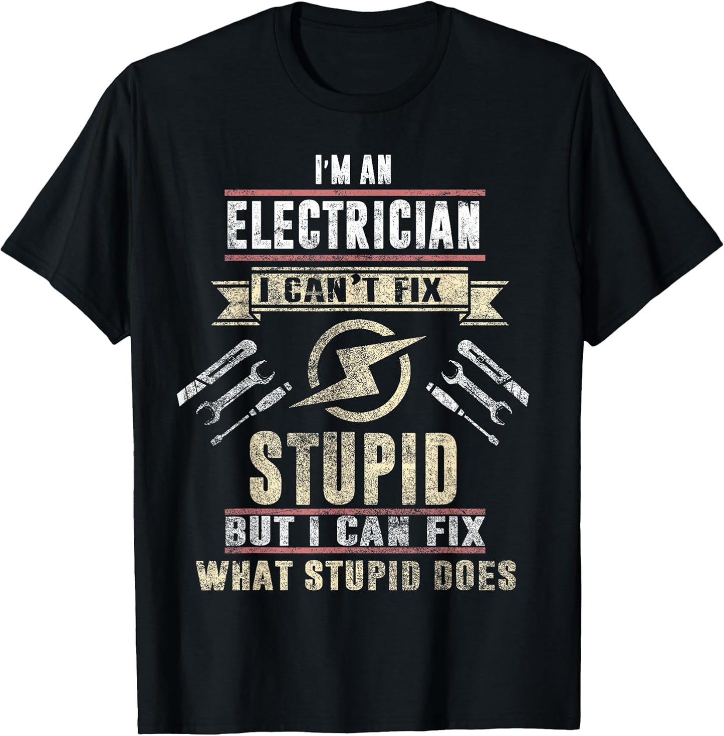 Funny electrician t shirt