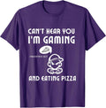 Pizza Gamer Shirts Video Games Boys Girls KidsGift