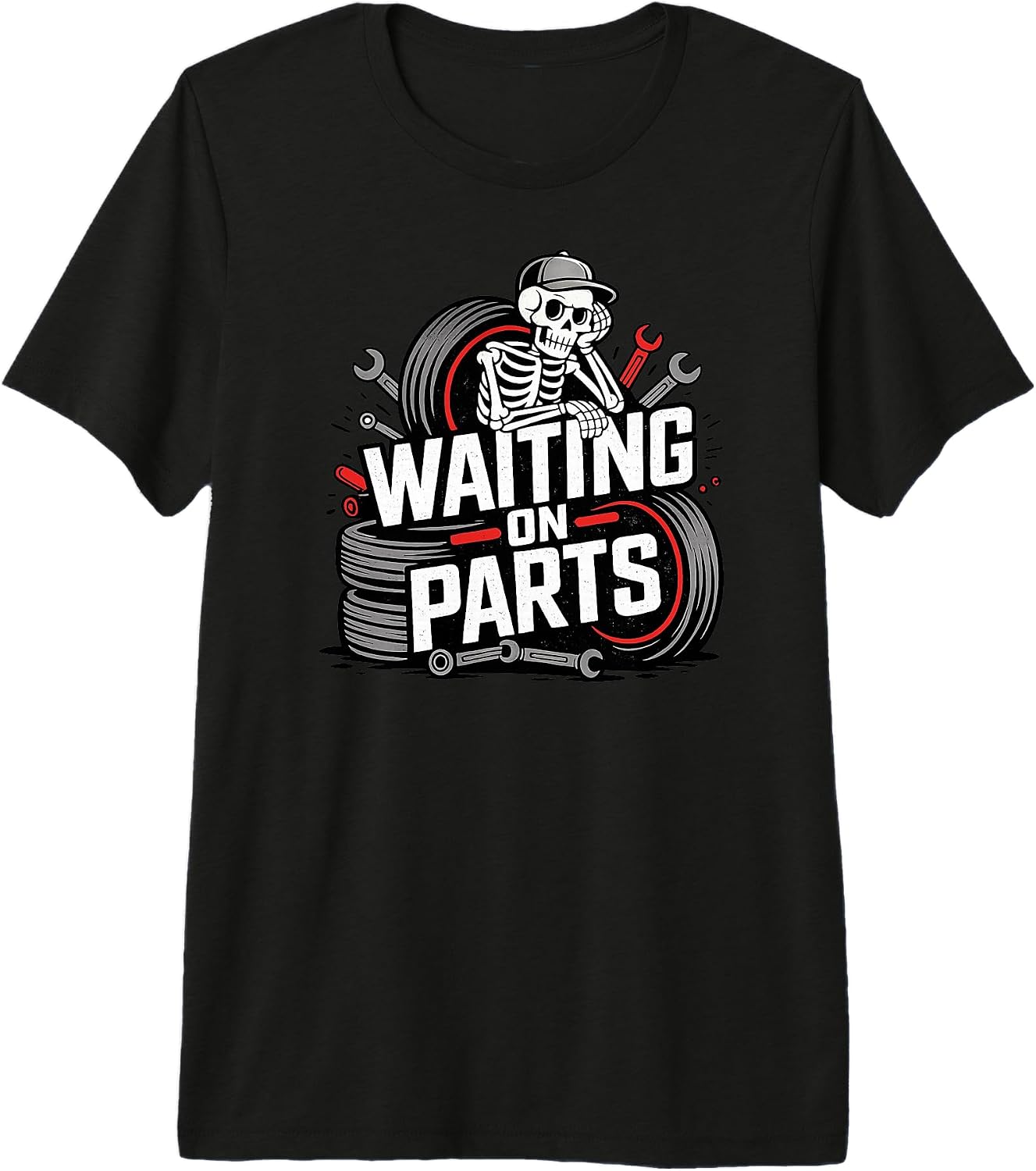 Auto Mechanic Parts Runner Garage Humor Tees by SD