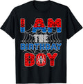 Spider Web Birthday Party I'm The Birthday Boy T-Shirt