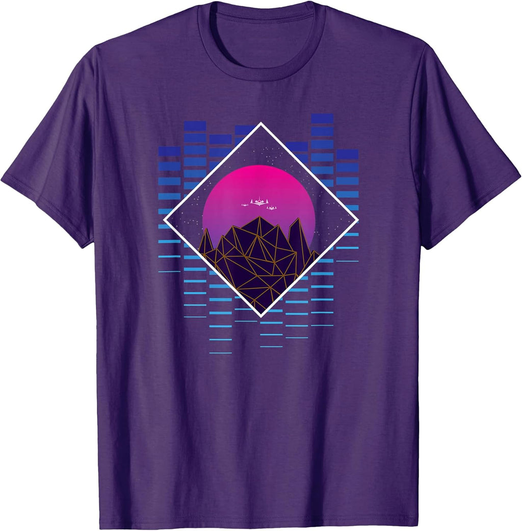 space jet retrowave synthwave vaporwave