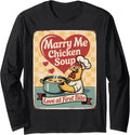 Marry Me Chicken Soup Lover Retro Merch.
