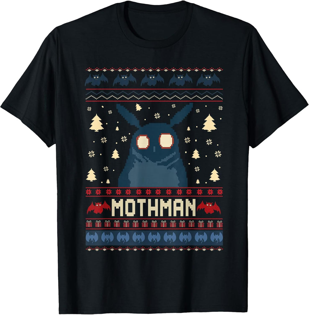 Mothman Ugly Christmas Sweaters