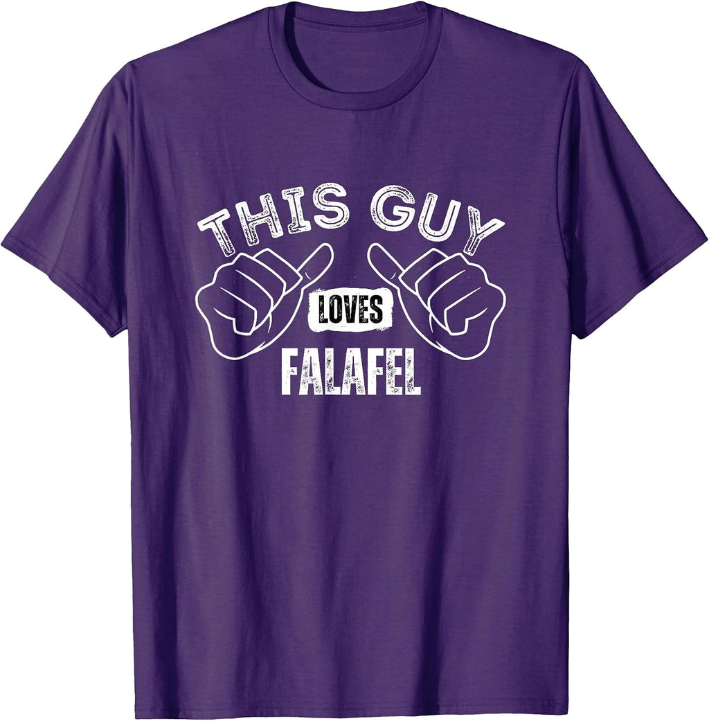 I Love Falafel Funny Text Merch