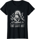 Jesus DJ Turntable The Last Sets Dance Music