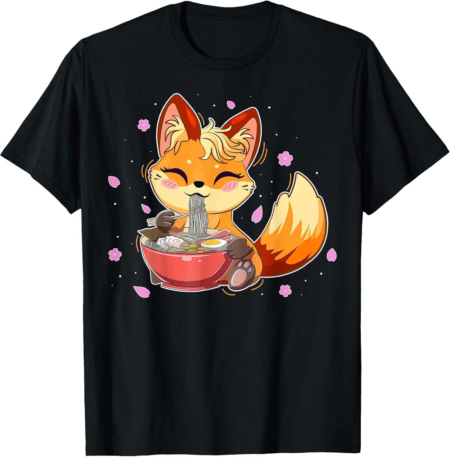 Red Fox Japanese Apparel Gifts Graphic Tee