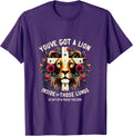 Vintage Retro Flower Lion Jesus Christian Graphic