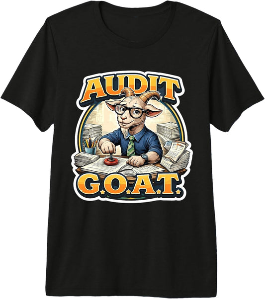 Audit GOAT Funny Accountant Accountancy Pun Merch