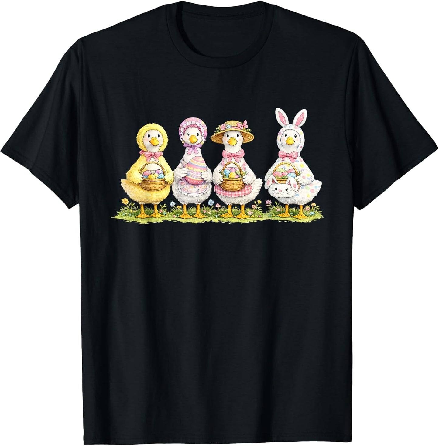 Cute Easter Ducks Spring Holiday Tee