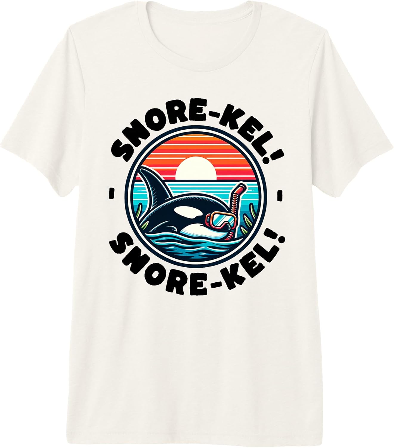 Snorkelling Marine Biologist And Orca Whales