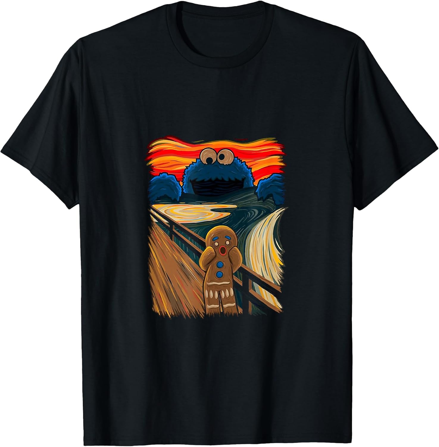 Cookie Muncher The Scream Munch Monster Joke