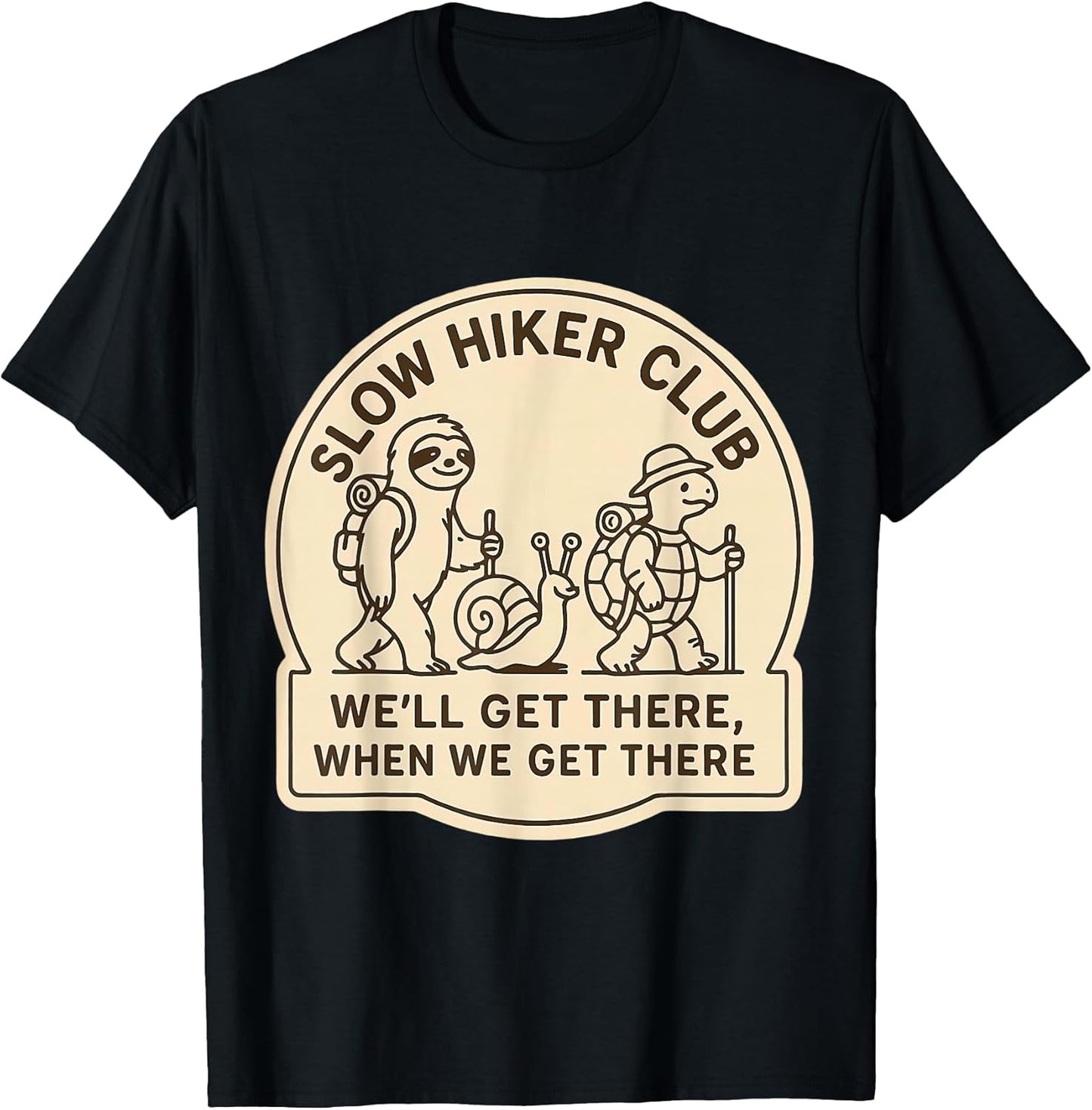 Slow Hiker Club Funny Hiking Merch