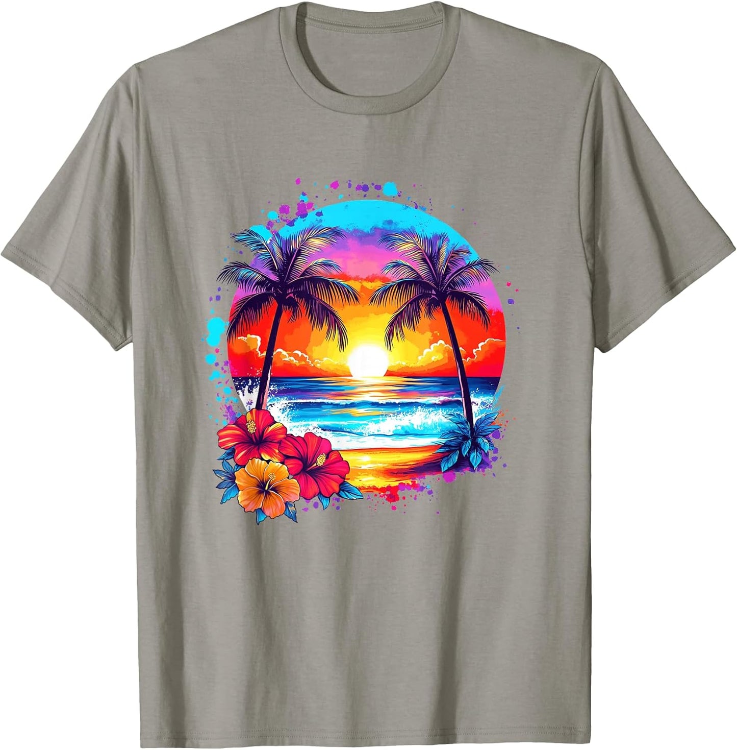 Hawaii Summer Vacation Retro