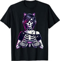Alternative Gamer Girl Skeleton Goth Apparel Co