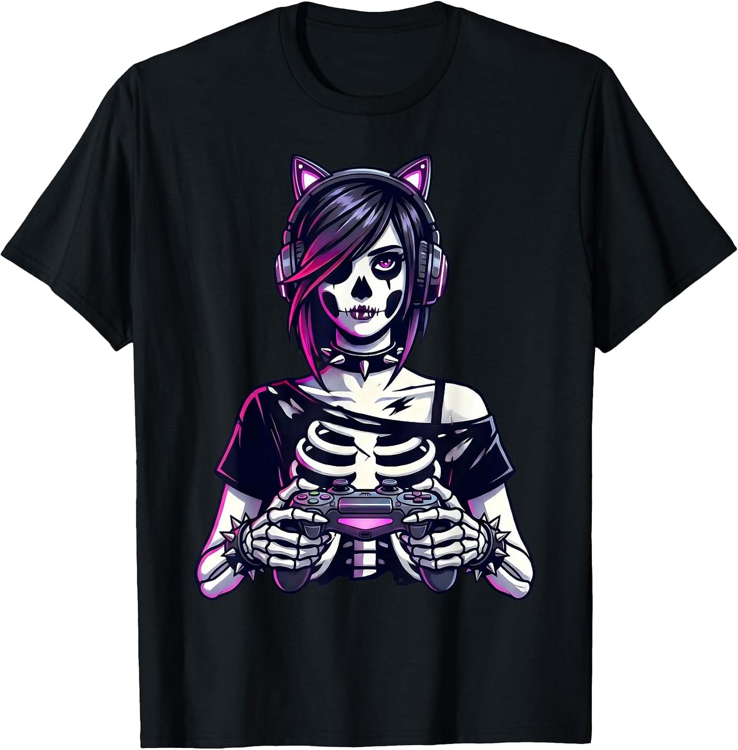 Alternative Gamer Girl Skeleton Goth Apparel Co