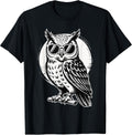 Cool Owl Art Monochrome Hipster Street Style