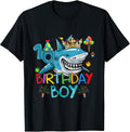 10th Birthday Shark Ocean Theme 10 Years Old Boy
