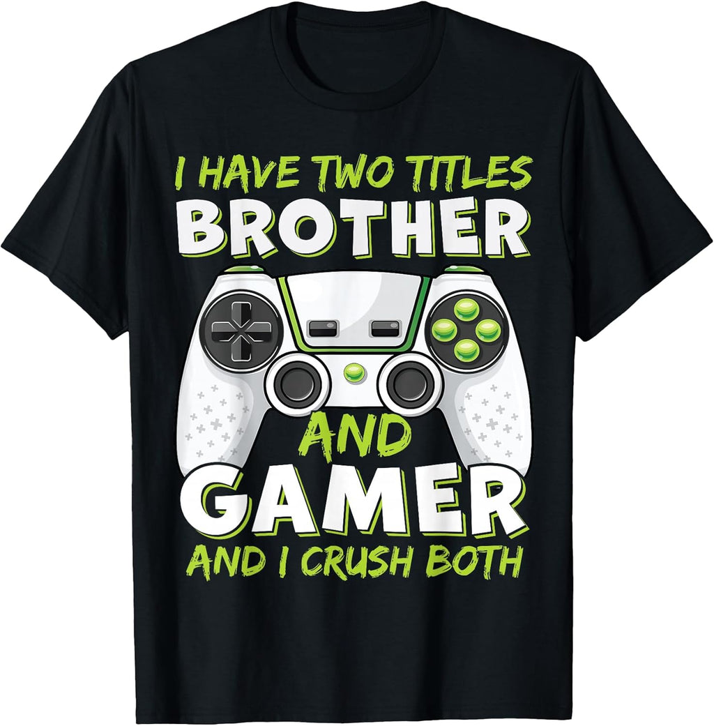 Funny Gaming Boys Girls Men Gamer Video Game T-Shirt Small