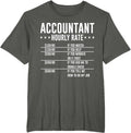 Accountant Hourly Rate Funny Accounting CPA Humor