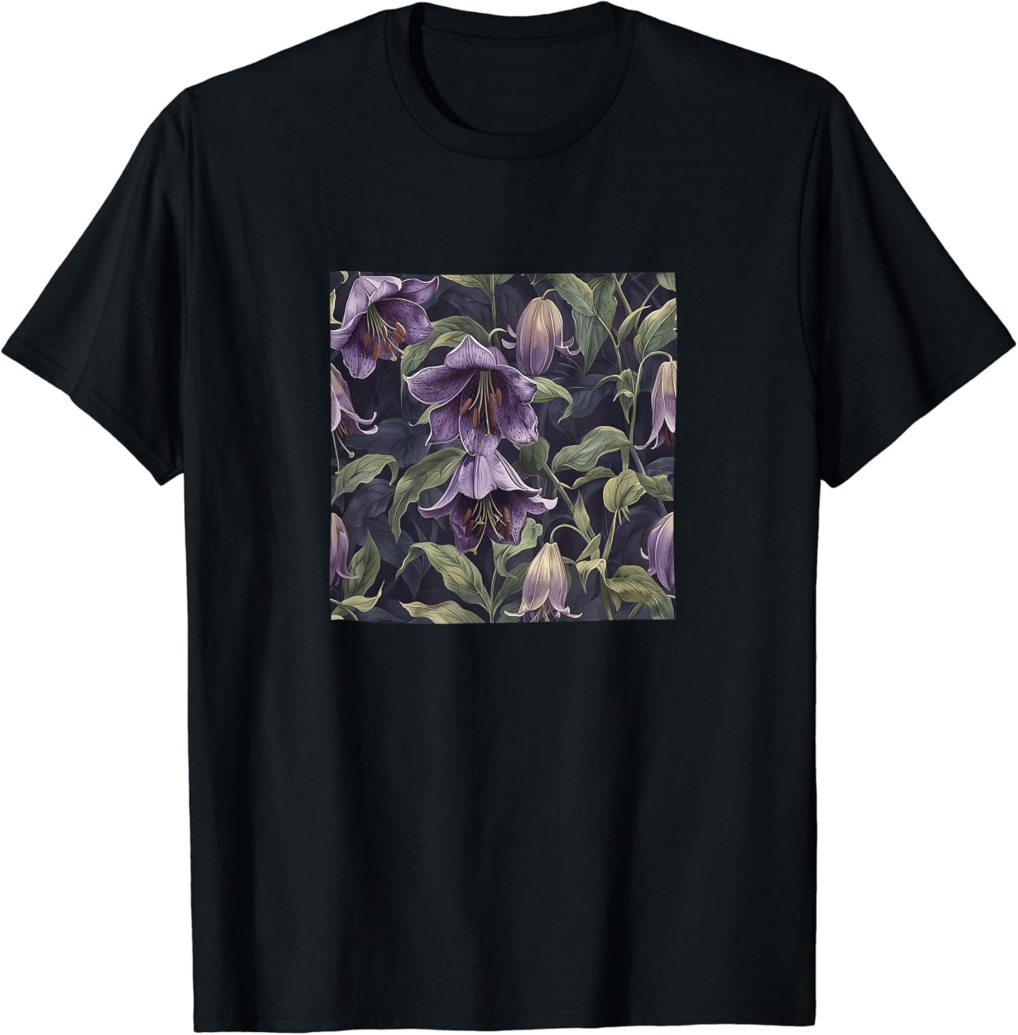 Belladonna Lily Flower Pattern Merch