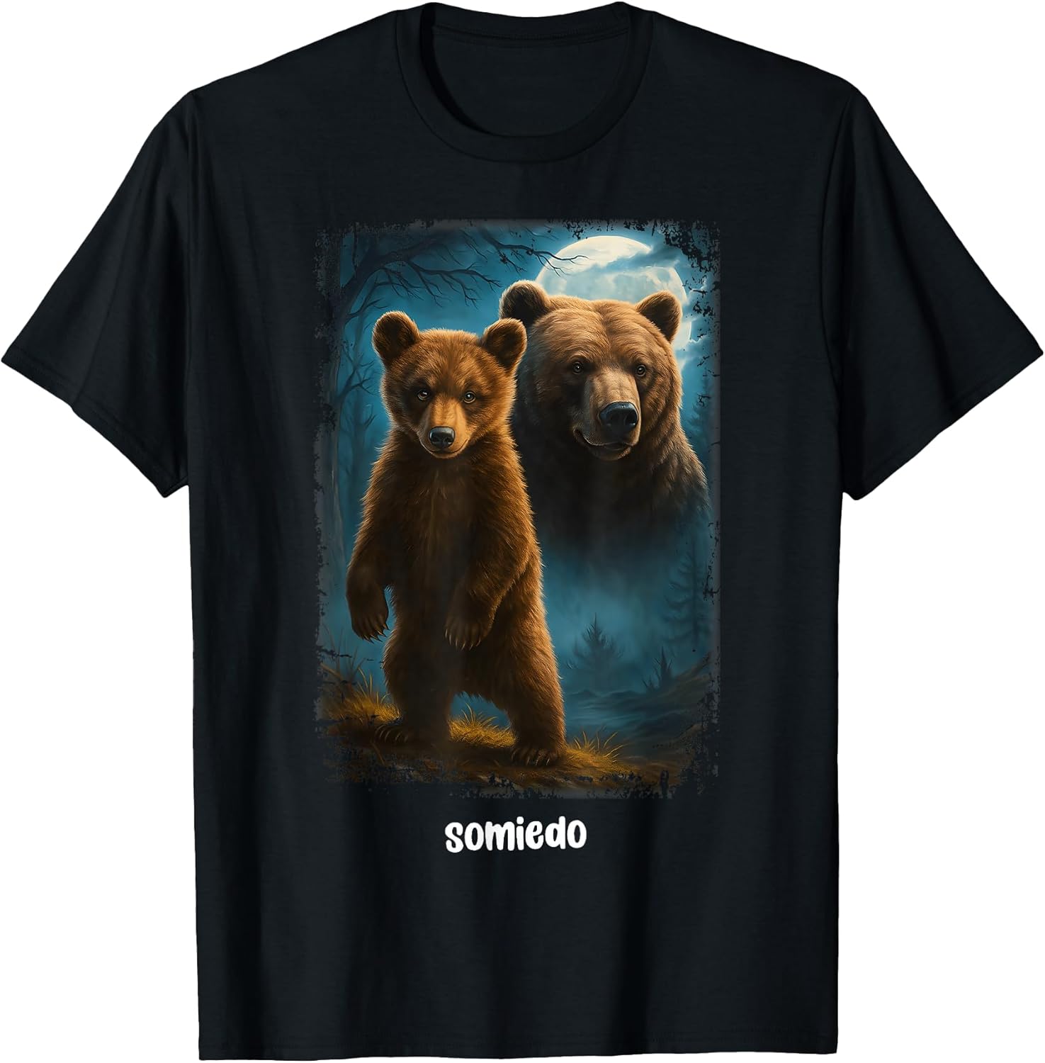 Somiedo Bear Funny Animal Lover Bear T-Shirt