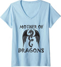 mother of dragons t shirt for women