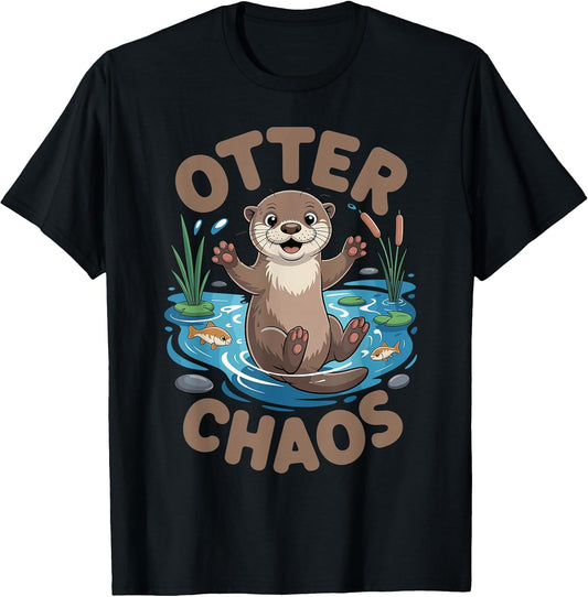 Otter Chaos Nature Merch.
