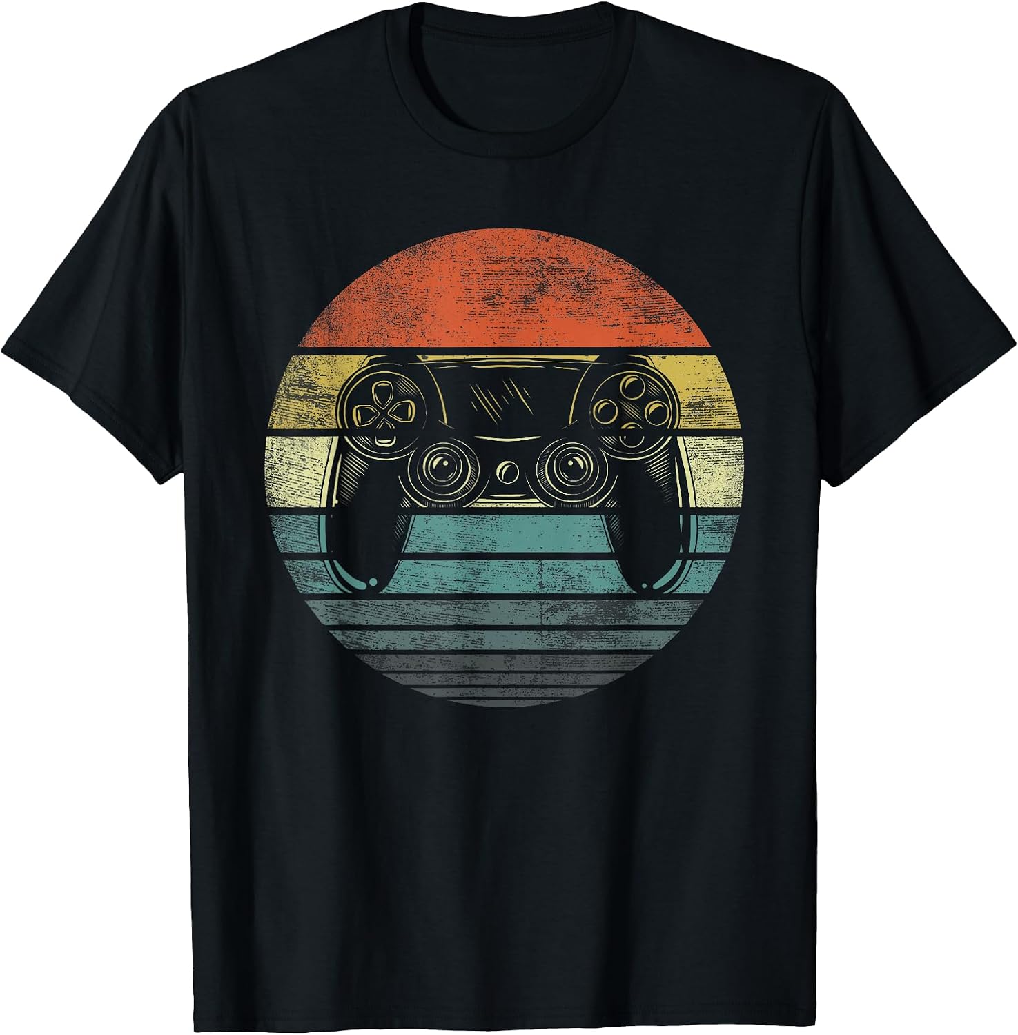 Video Gamer Gifts Funny Retro Video Game Controller Gaming T-Shirt