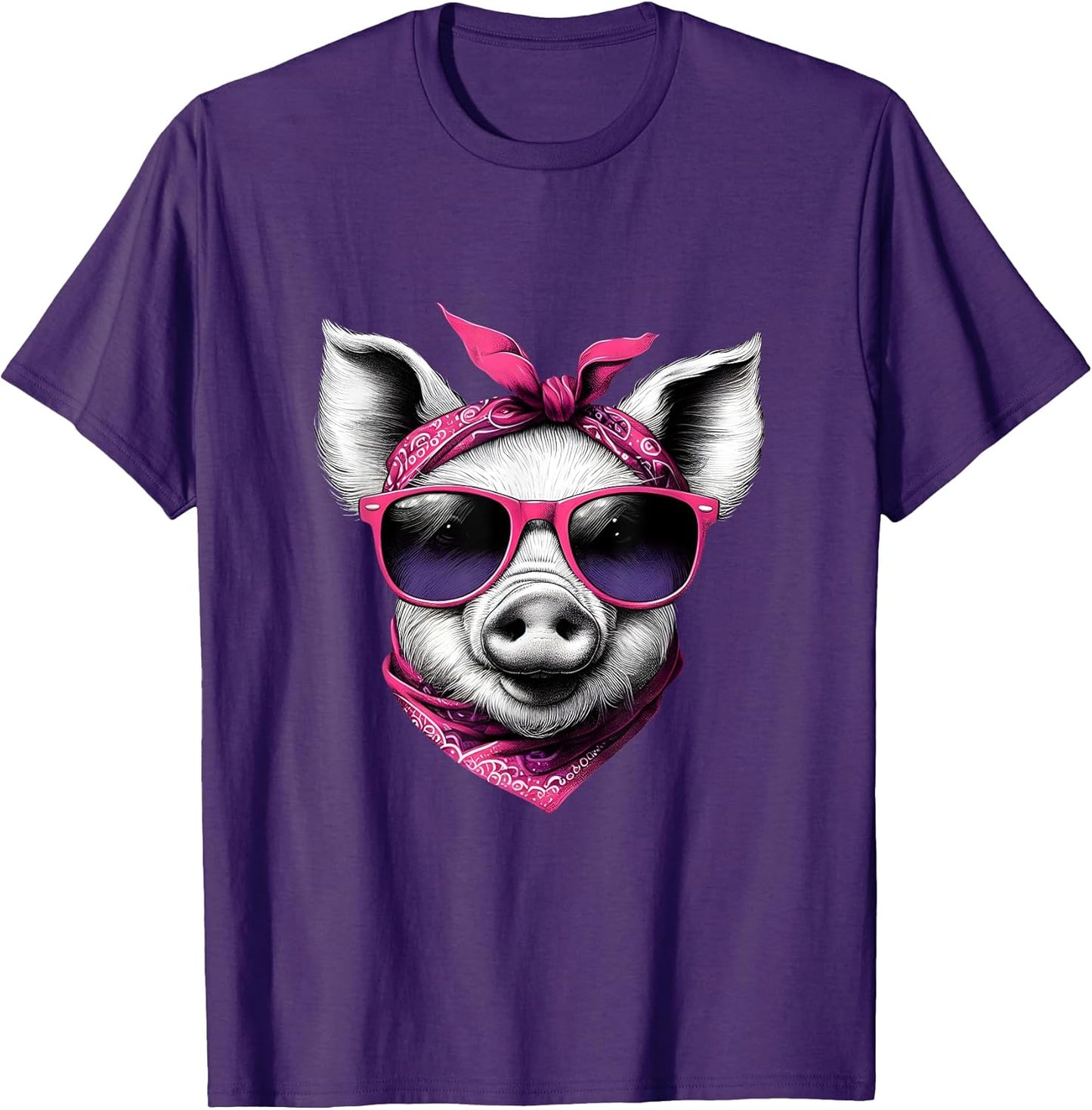 Fashionable Animals Wearing Pink Bandanas Store
