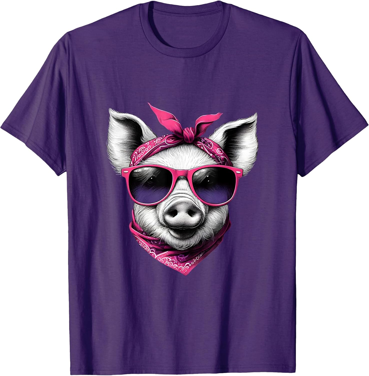 Fashionable Animals Wearing Pink Bandanas Store