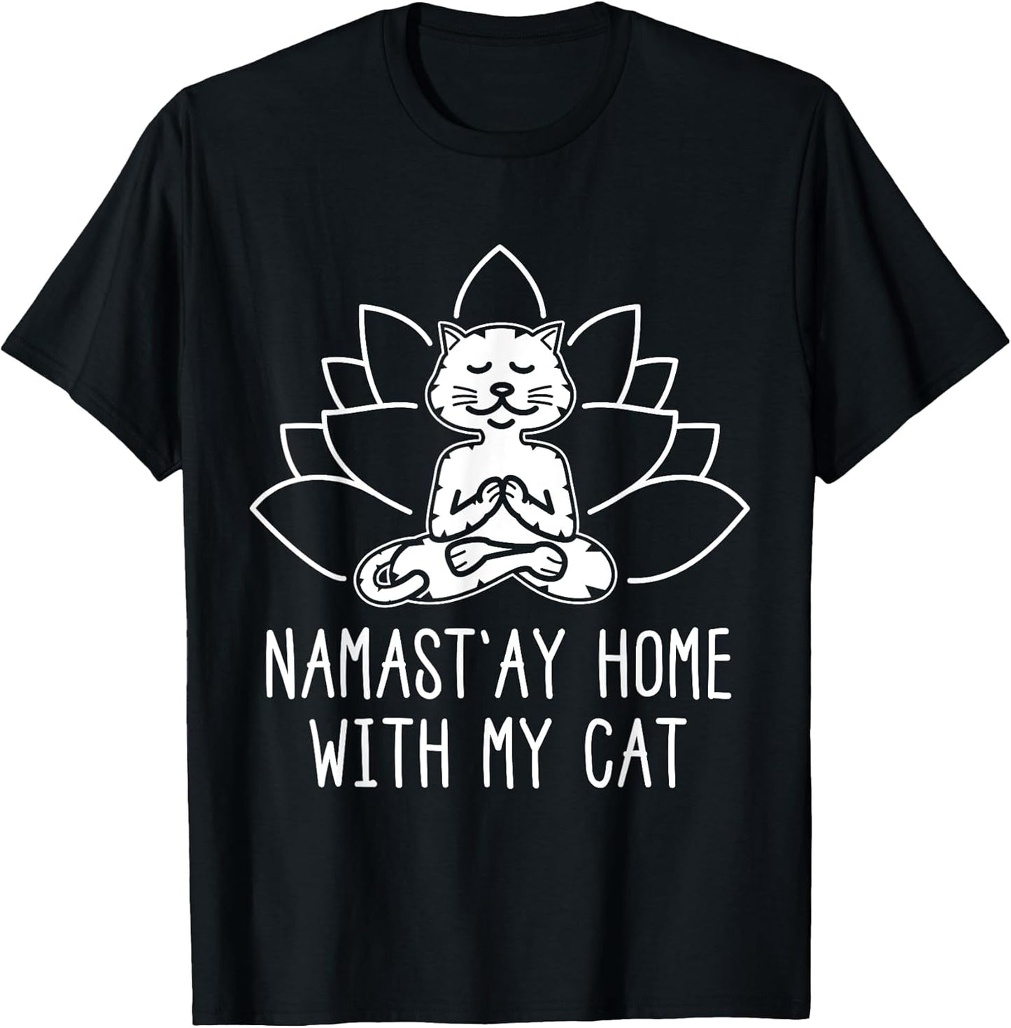 Cat Yoga Lover Meditation Gifts T-Shirt