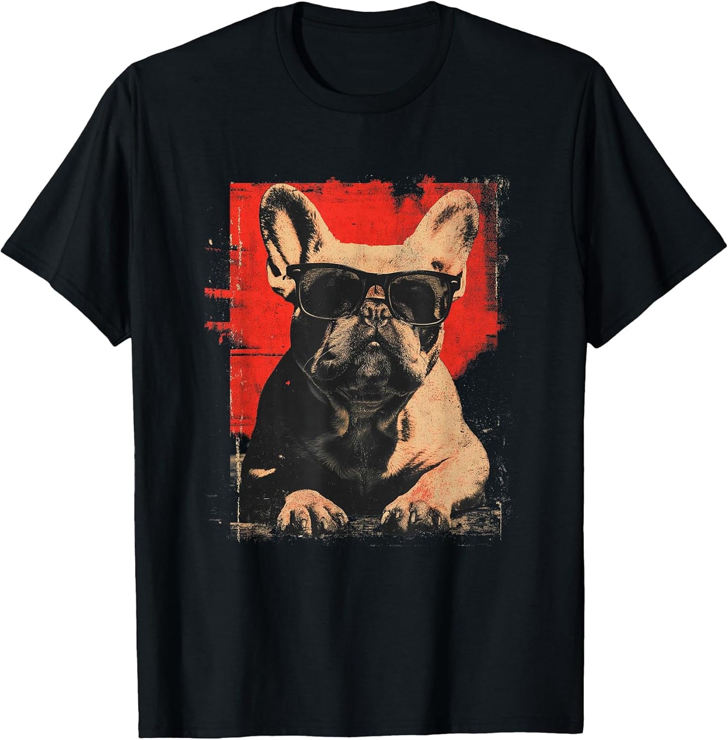 French Bulldog Dad Funny Dog Lover Vintage Father's Day T-Shirt