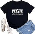 Women Crewneck Prayer Graphic Soft Cute T-Shirts