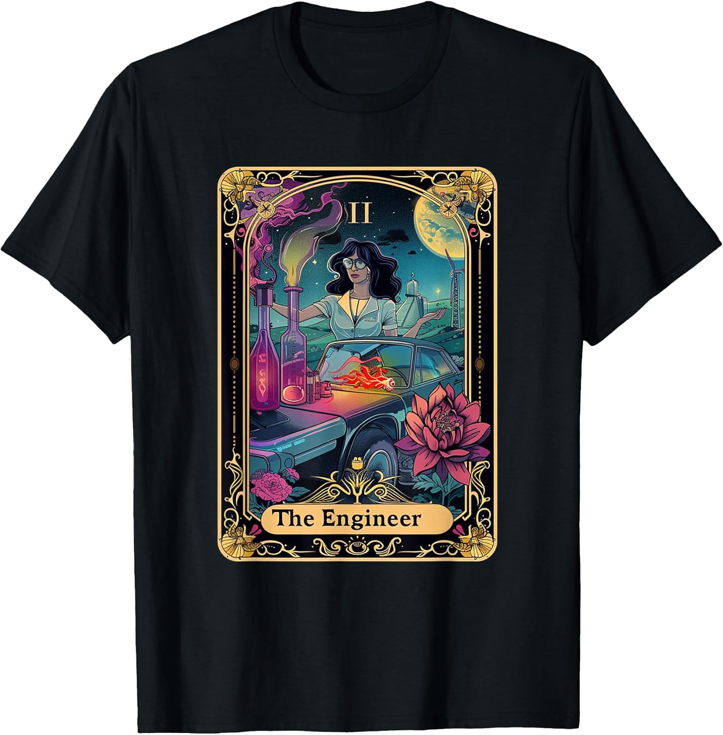 The Engineer Tarot Card Graphic Apparel