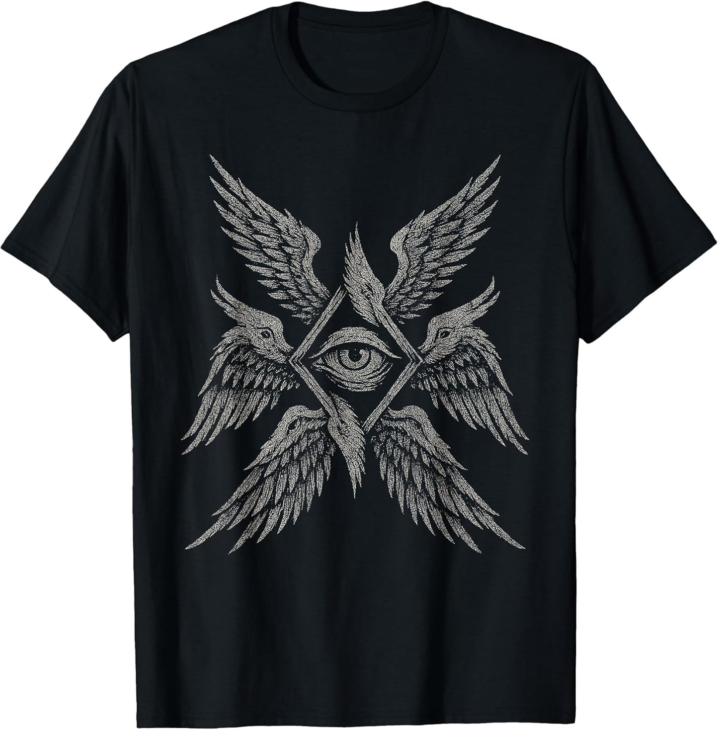 Seraphim Bible Accurate Angel Seeing Eye Esoteric Aesthetic T-Shirt