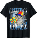 Greetings Huzz Funny Lollipop Cat Meme Men Women