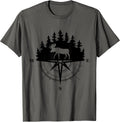 Vintage Forest Trees Outdoors Nature Graphics