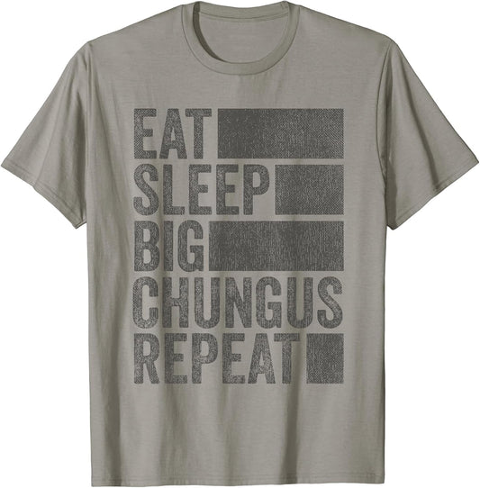 Fun Big Chungus Cartoon Vintage Meme Apparel
